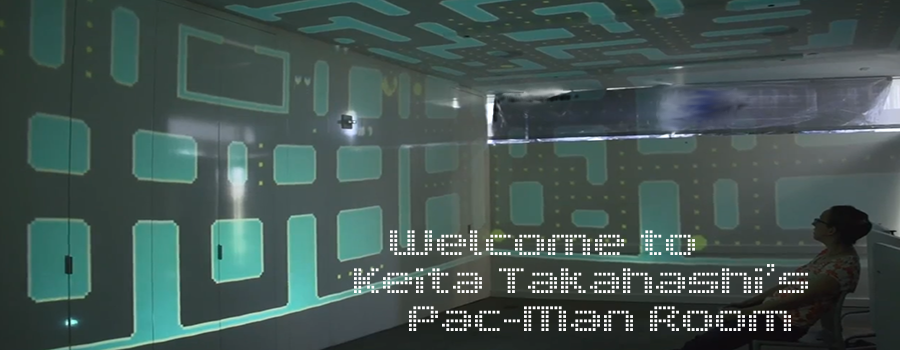 Welcome to the Pac-Man Room. Enjoy your stay.